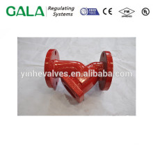 Cast Iron body flange type end Y strainer iron casting